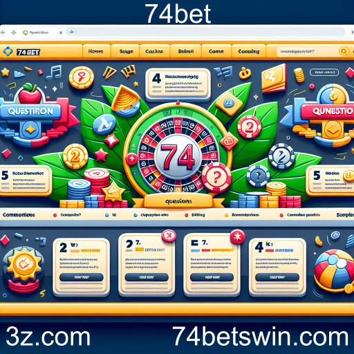 Explorando a Categoria 'Perguntas Frequentes' no 74bet